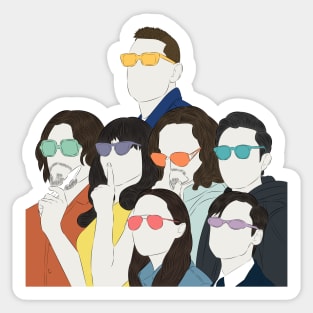 Siblings - The Umbrella Academy Sticker